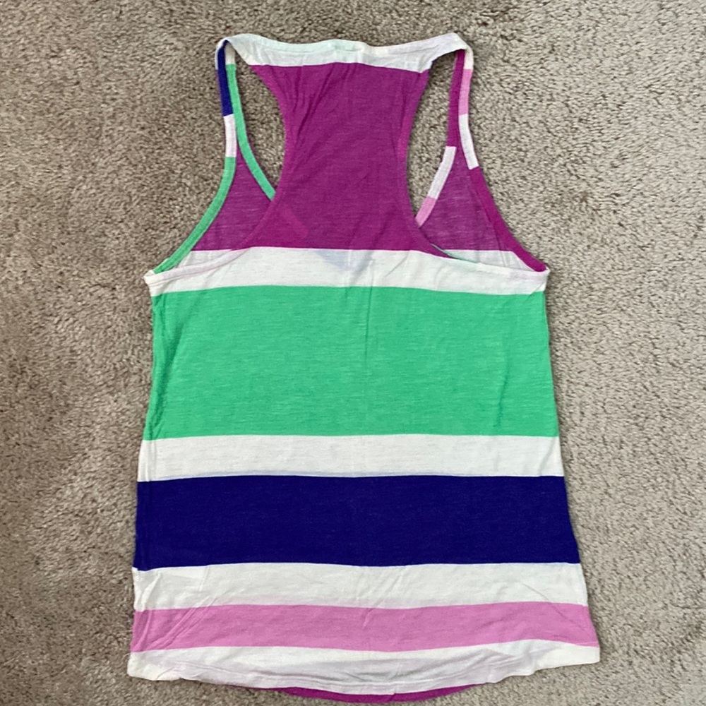 Splendid Striped V Neck Tank - Picture 4 of 6